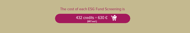 ESG Fund Screening